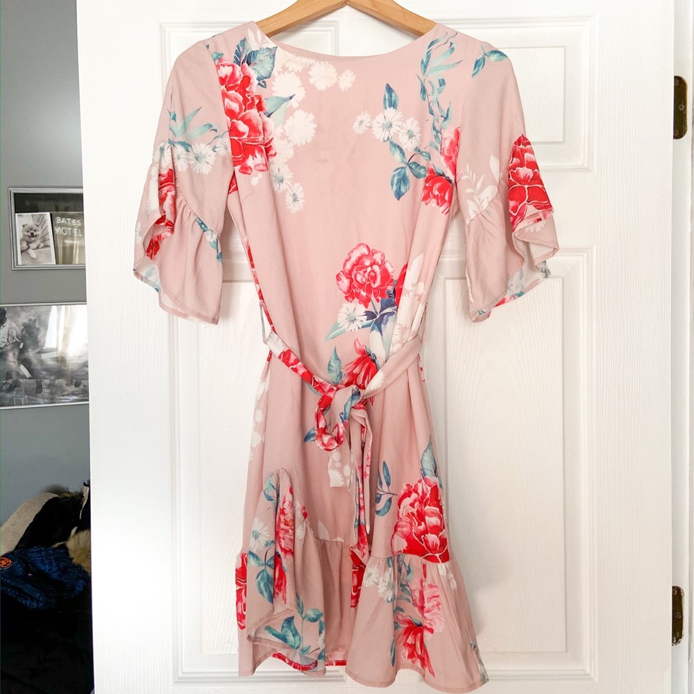 Hello Molly pink floral dress